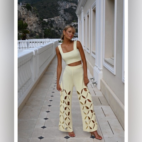 yllw the label Pants - Butter yellow yllw the label Taurus pant